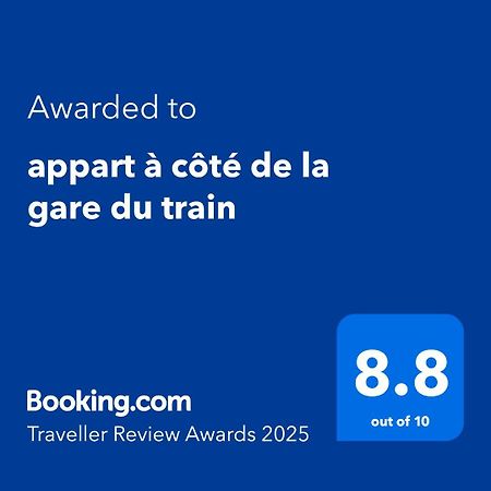 Appart A Cote De La Gare Du Train Marrakesch Exterior foto