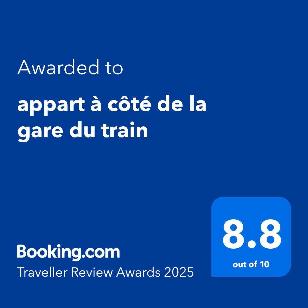 Appart A Cote De La Gare Du Train Marrakesch Exterior foto